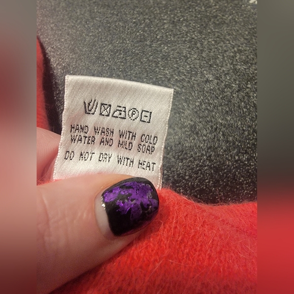 Qu'est-ce Que C'est 100% Argentine Cashmere Women's Pink Cardigan - Picture 11 of 12